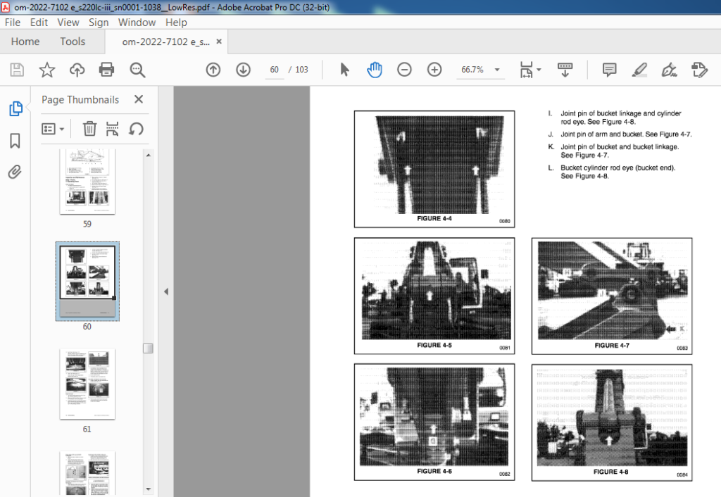 Daewoo Doosan Solar 220LC-III Operation and Maintenance Manual 2022 ...