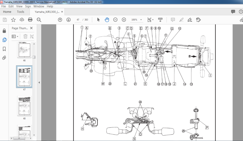YAMAHA 50TLR SERVICE MANUAL PDF visual data 5