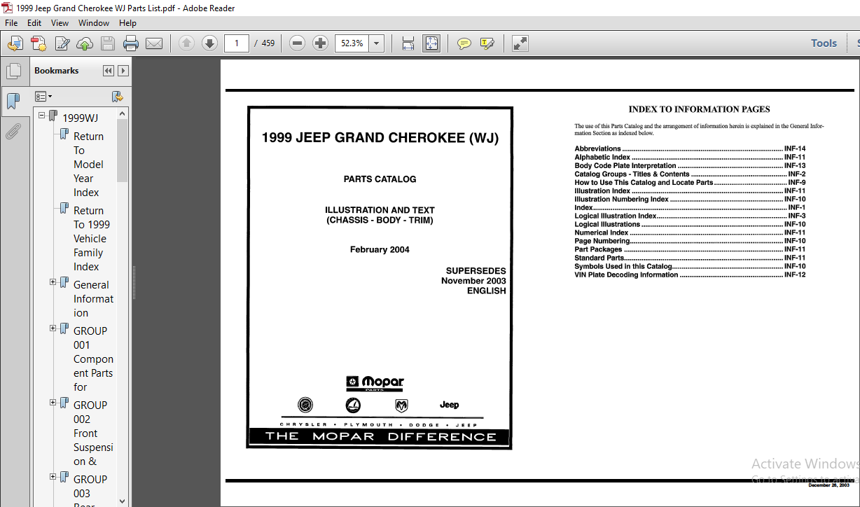 1999 jeep grand cherokee owners manual pdf download