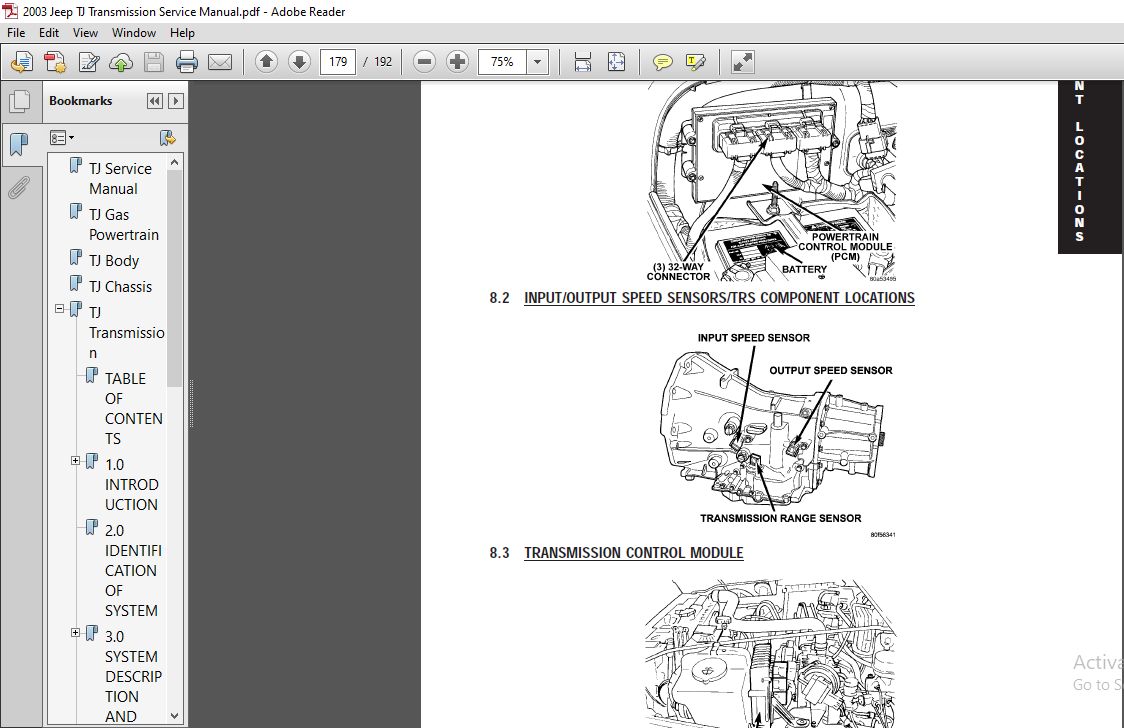 2003 Jeep Wrangler TJ Transmission Service Manual - PDF DOWNLOAD -  HeyDownloads - Manual Downloads