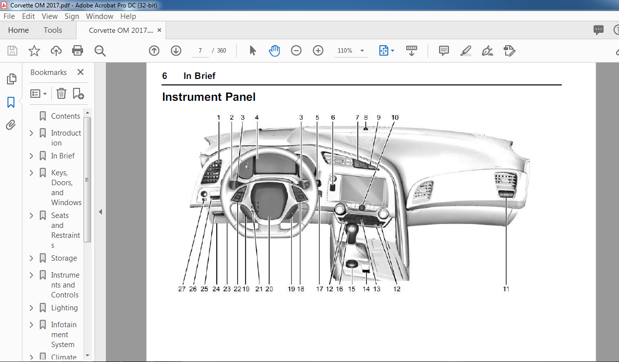 2017 Chevrolet Corvette Owner's Manual - PDF DOWNLOAD - HeyDownloads ...