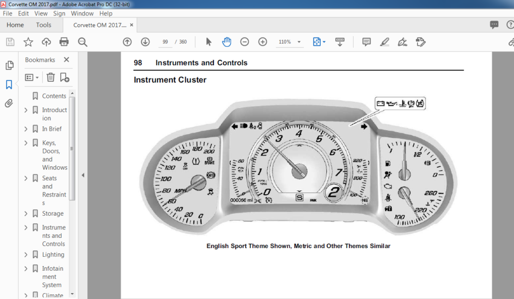 2017 Chevrolet Corvette Owner's Manual - PDF DOWNLOAD - HeyDownloads ...