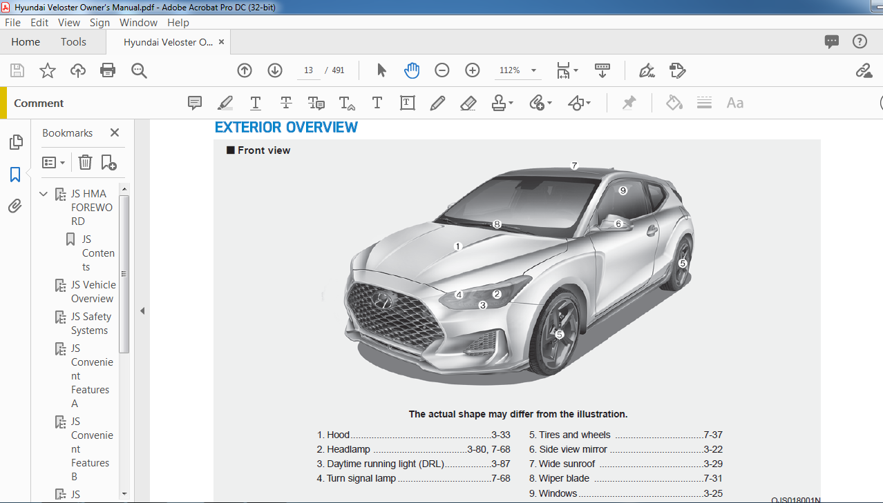 Hyundai Veloster Owner’s Manual PDF DOWNLOAD HeyDownloads Manual