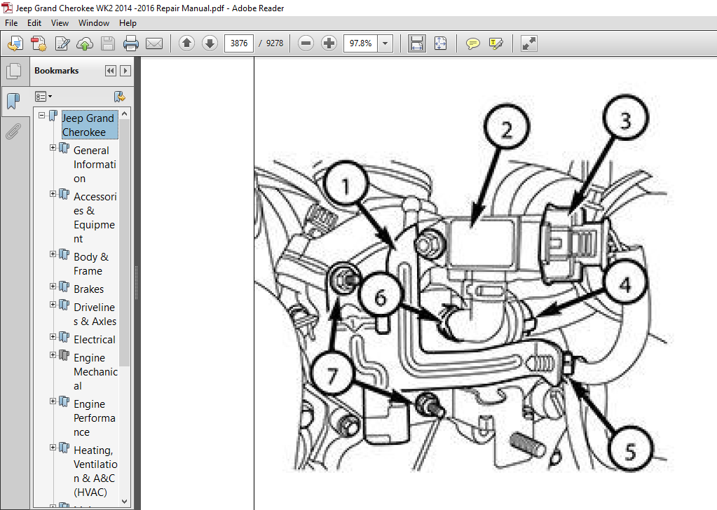 Jeep Grand Cherokee WK2 2014 2016 Repair Manual PDF DOWNLOAD