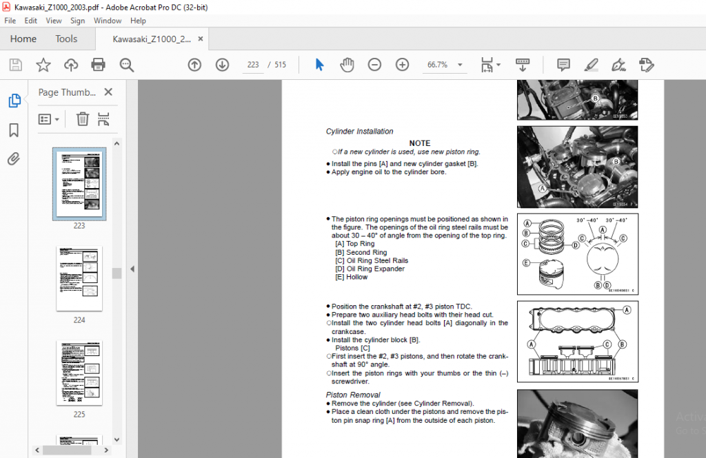 FREE KAWASAKI SERVICE MANUAL PDF 2021 visual data 2