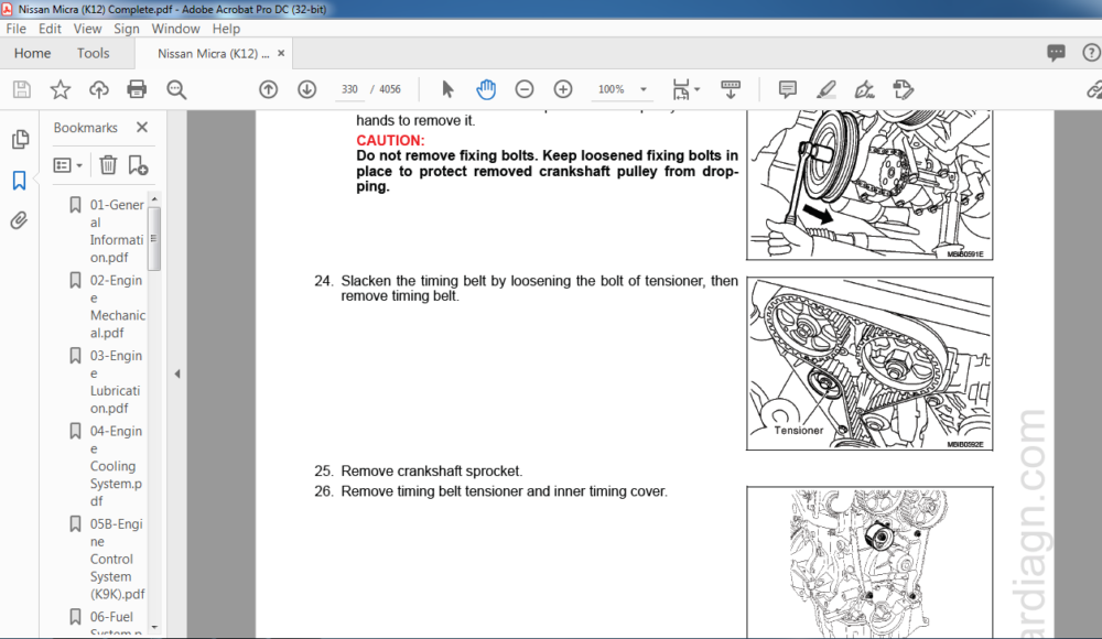 NISSAN MICRA K12 COMPLETE SERVICE MANUAL