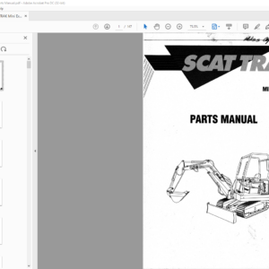 SCAT TRAK Mini Excavator 530 533 Parts Manual HeyDownloads Manual scat-trak-mini-excavator-530-533-parts-manual-heydownloads-manual