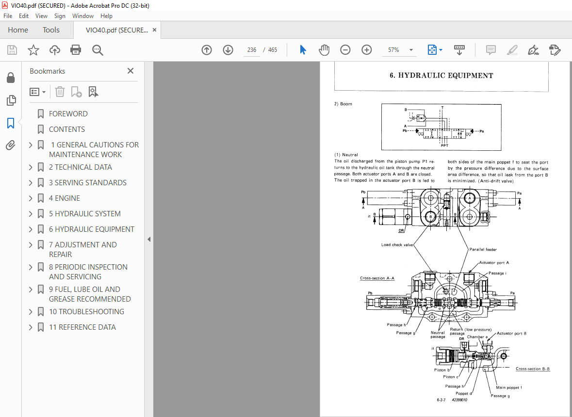 YANMAR ViO401 EXCAVATOR SERVICE MANUAL PDF DOWNLOAD HeyDownloads