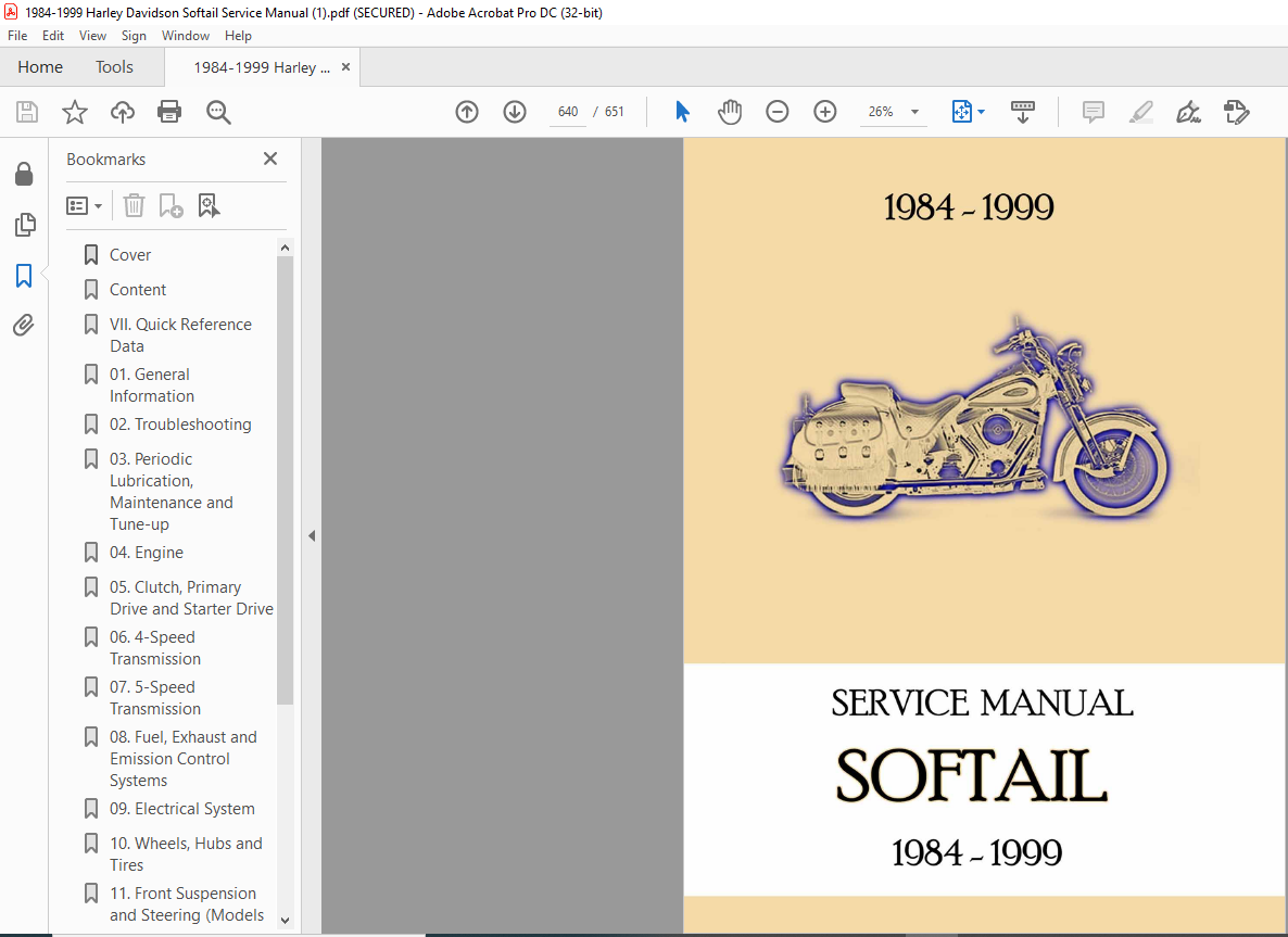 1999 harley davidson service manual pdf free download