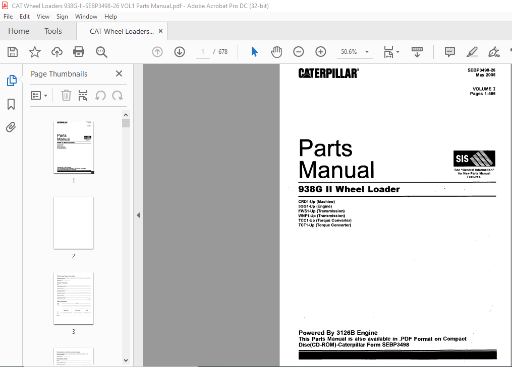 CAT 938G SERVICE MANUAL PDF intelligence overview