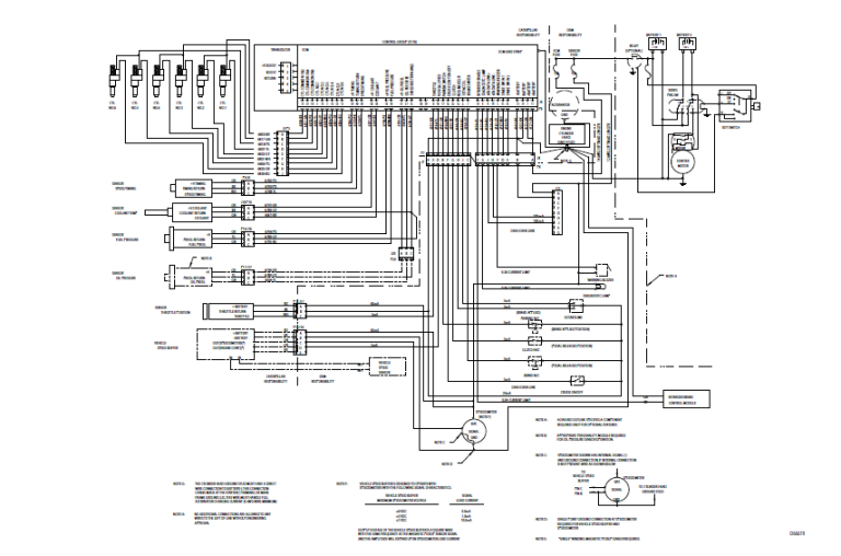Cat 3176 Diesel Truck Engine Electrical System Schematic Manual PDF