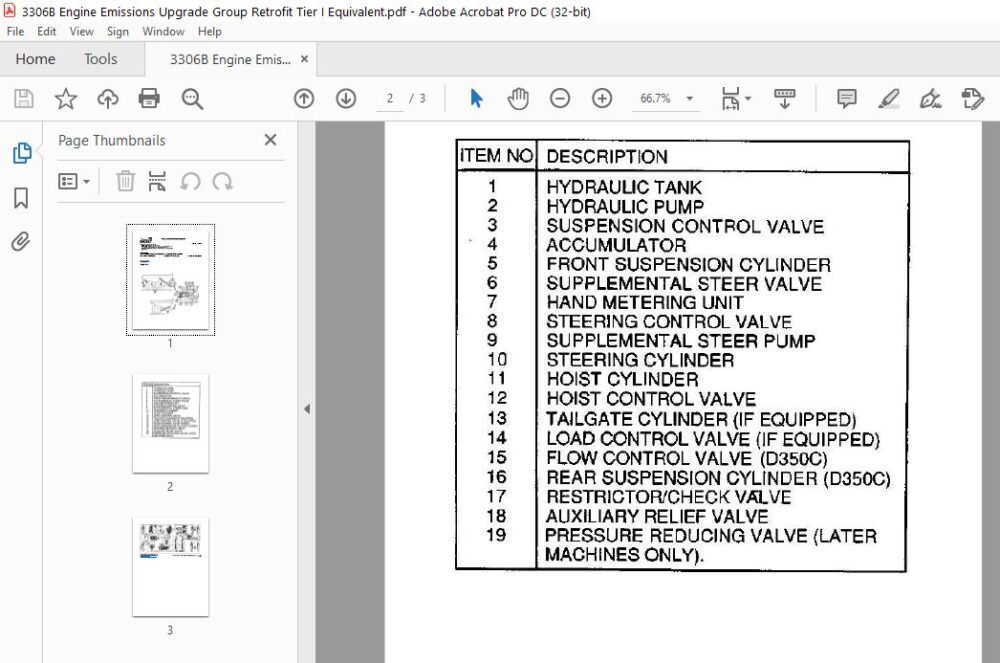 cat-d25c-d350c-articulated-dump-trucks-hydraulic-system-schematic