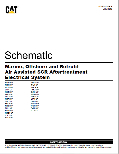 Caterpillar Inc. SCR Aftertreatment for Caterpillar Marine Engine - Control Unit