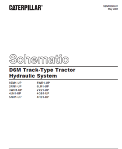 Caterpillar Track-Type Tractor D5M 7LR Maintenance Service Manual