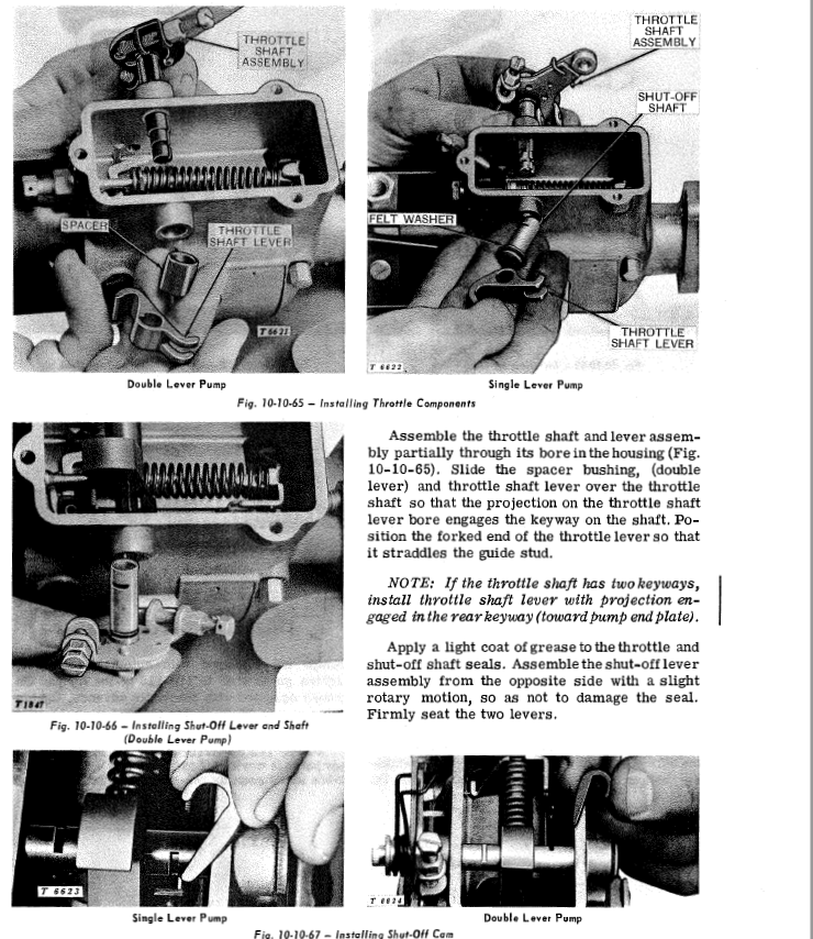 Service Manual for John Deere DB JDB DC Roosa Master Fuel Injection Pumps SM2045 