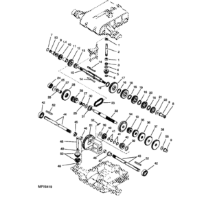 T69355 - Perno de Acero para equipo John Deere® - REFACCIONES