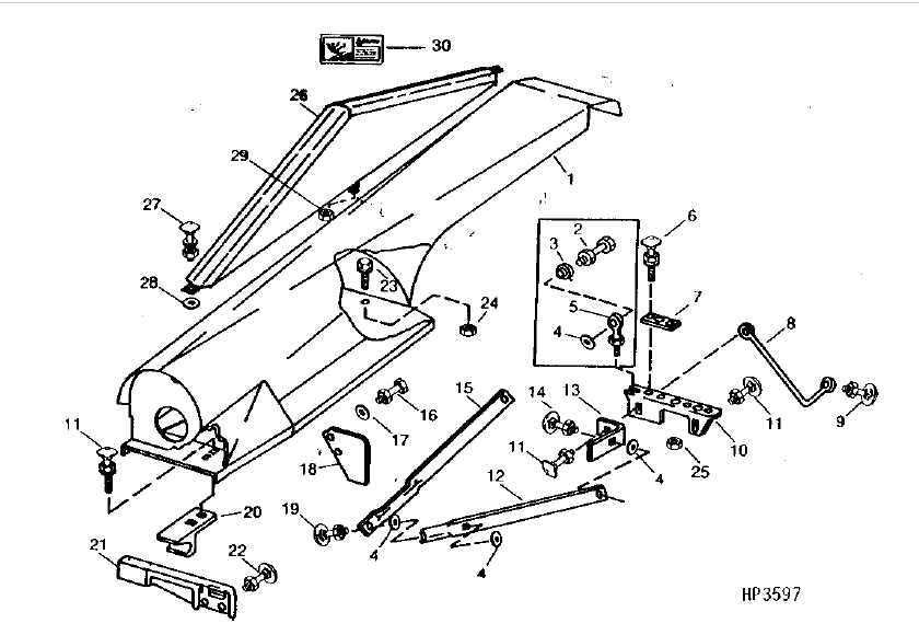 John Deere 643 CORN HEAD Parts Catalog Manual - PDF DOWNLOAD ...