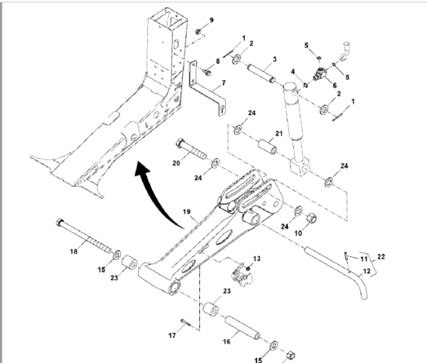 John Deere 640D Advanced Draper Platform Parts Catalog Manual PDF