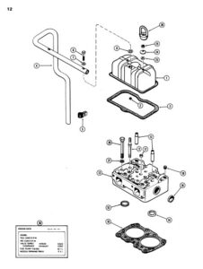 Case 336 Engine for 475 Cable Layer Parts Catalog Manual A1291 - PDF ...