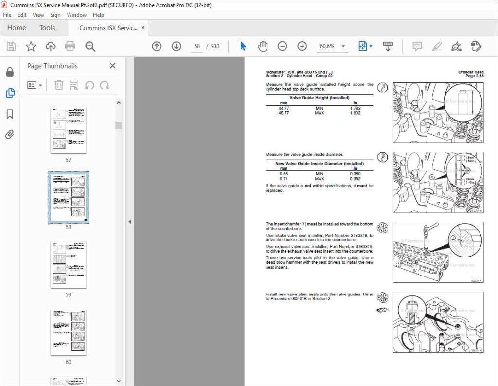 CUMMINS X15 SERVICE MANUAL PDF FREE DOWNLOAD 2020 visual data 3