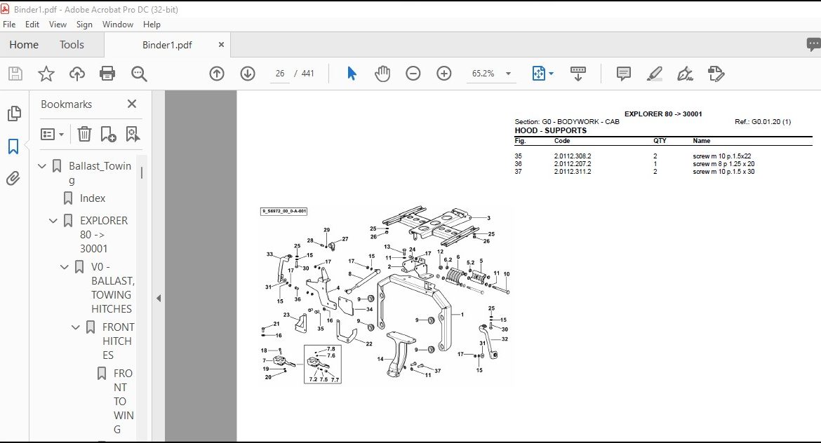 Same Tractor Explorer 80 after 30001 Parts Catalog Manual - PDF DOWNLOAD - HeyDownloads - Manual ...