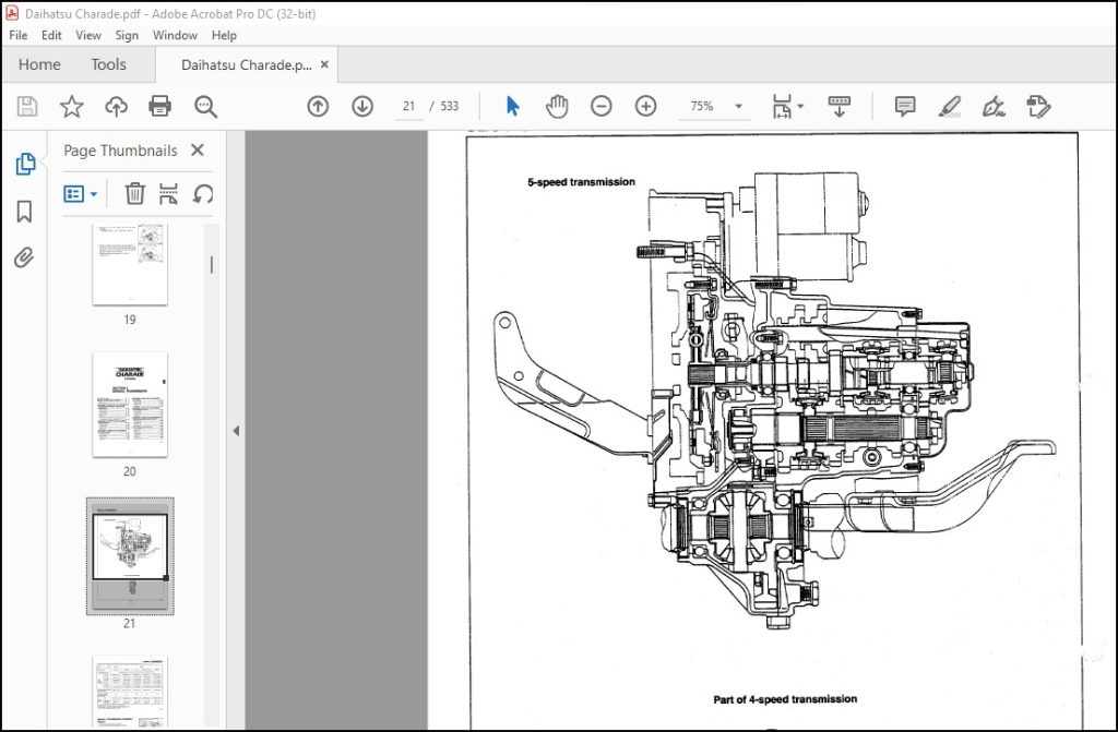 Daihatsu Charade Chassis Manual PDF DOWNLOAD HeyDownloads