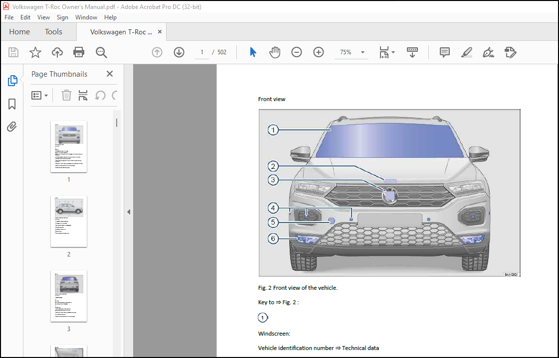 Vw T Roc Zubehrkatalog Pdf