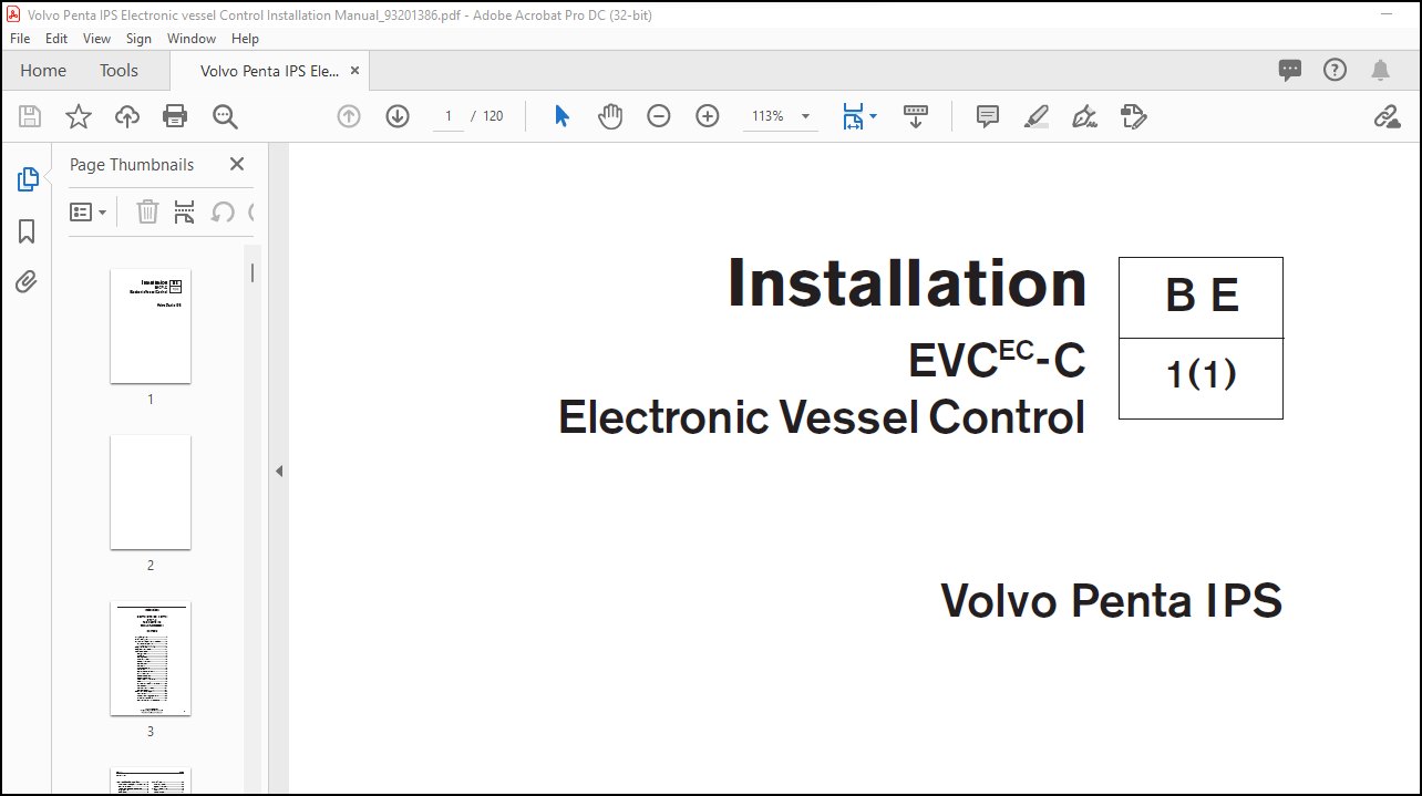 ips installation manual