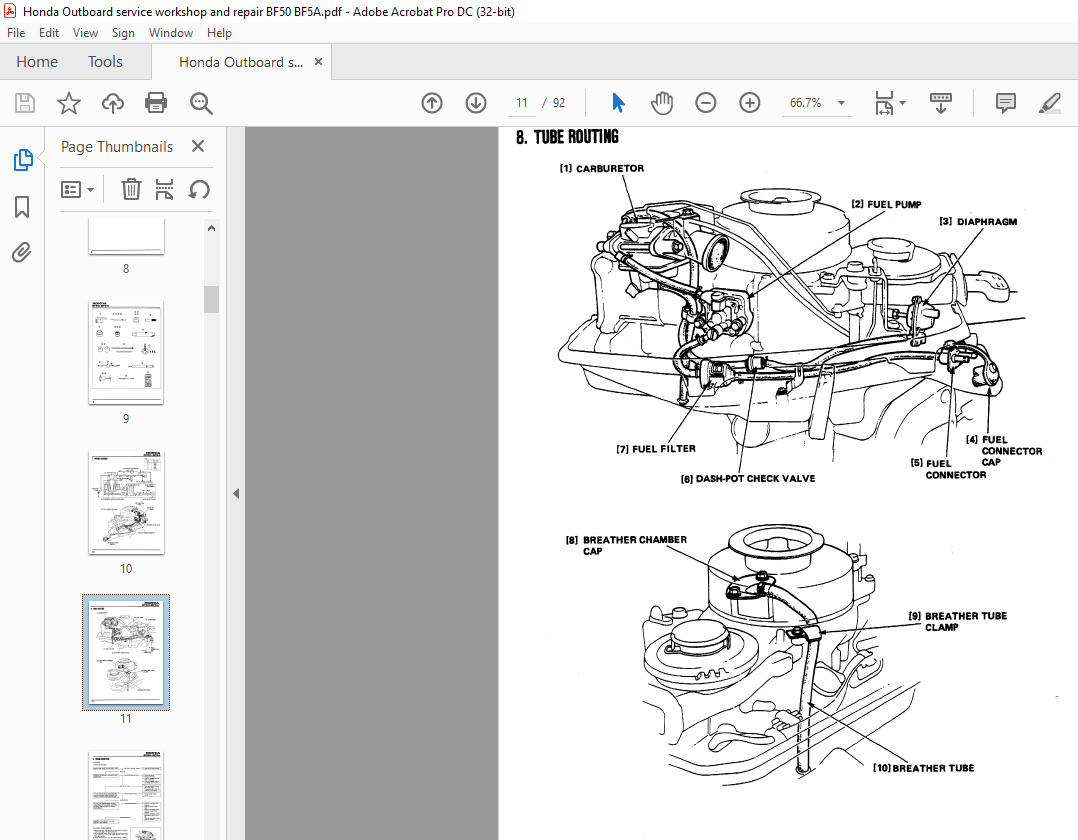 Honda bf50 manual