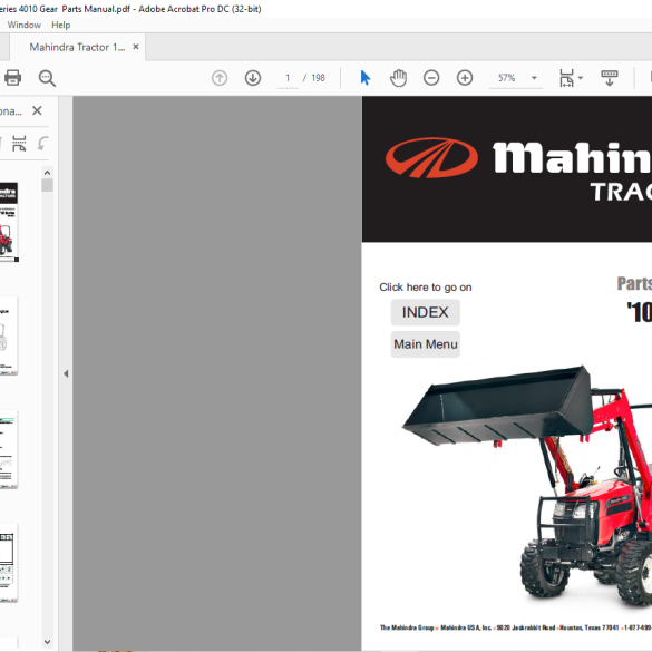 Mahindra Tractor 