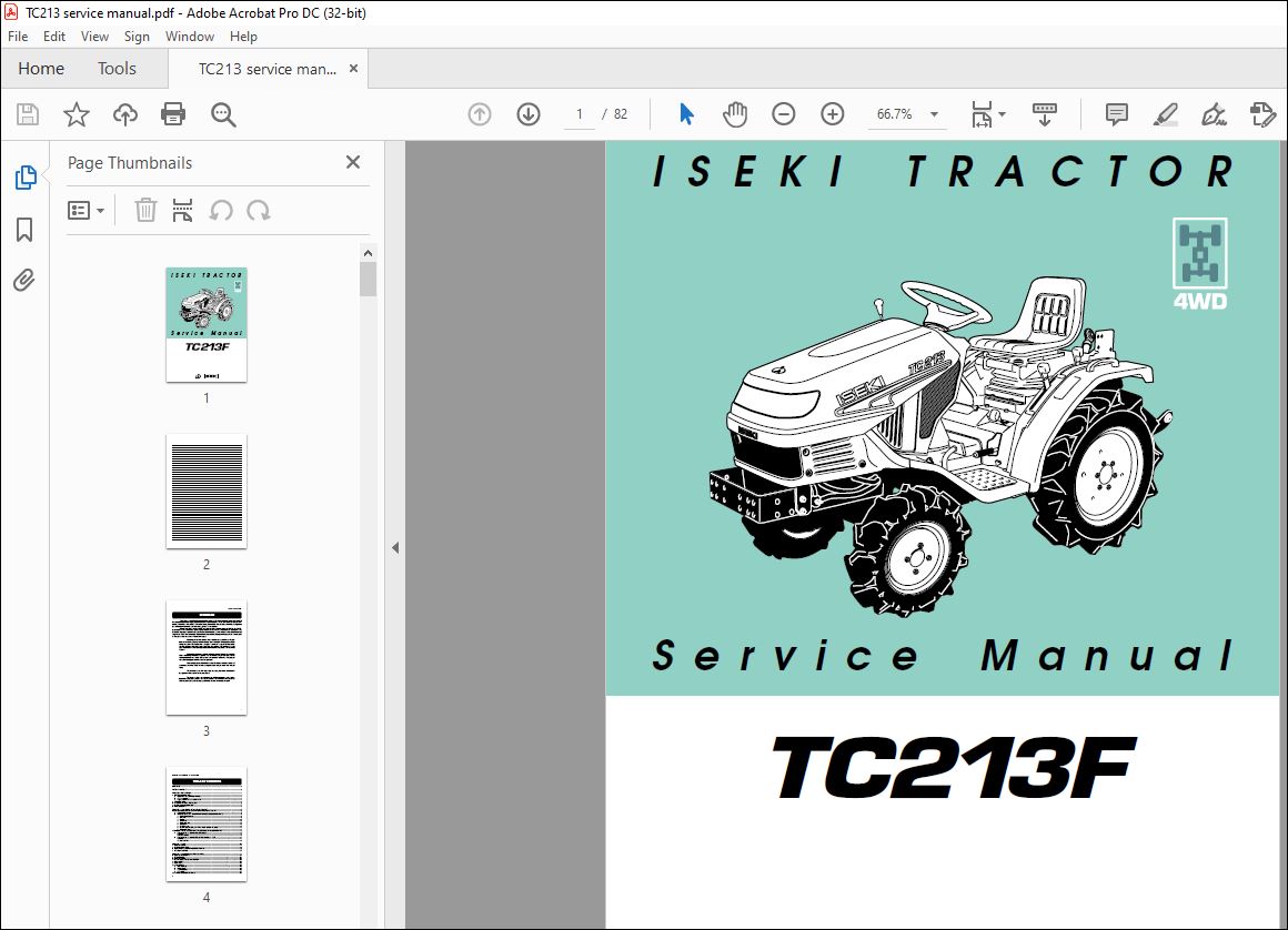 Iseki TC213