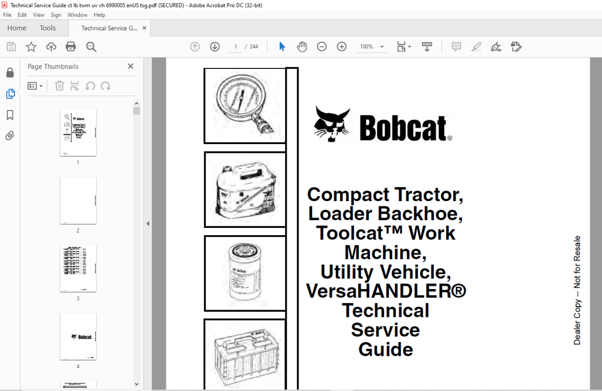 Bobcat Compact Tractor, Loader Backhoe, Toolcat™ Work Machine, Utility ...