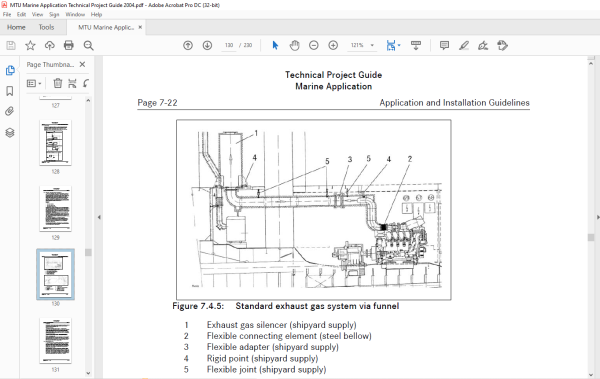 MTU Marine Application Technical Project Guide Manual PDF DOWNLOAD ...