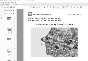 ZF Friedrichshafen visual data 5
