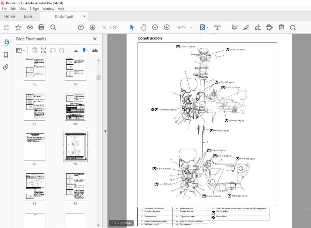 SUZUKI RH413 RH416 LIANA MANUAL DE SERVICIO SUPLEMENTARIO PDF