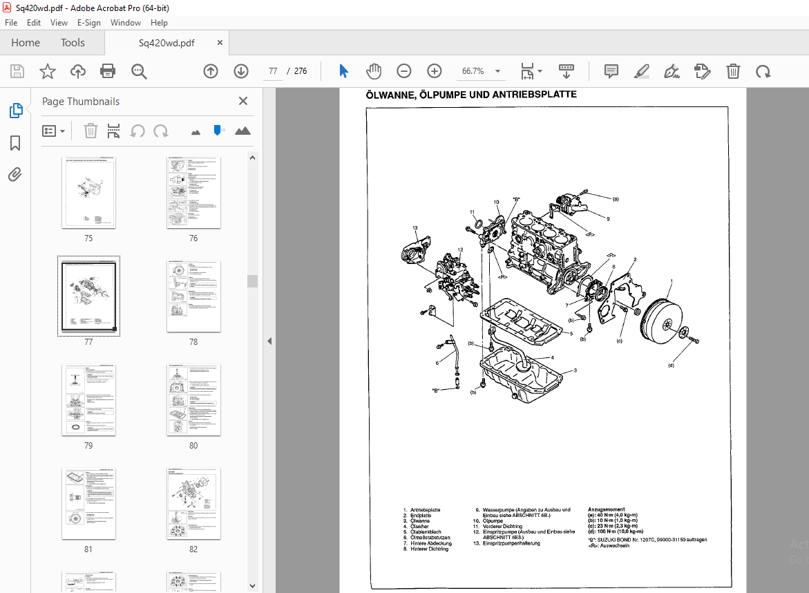 Werkstatt-Handbuch Mb-Trac 440 – KEGCBP
