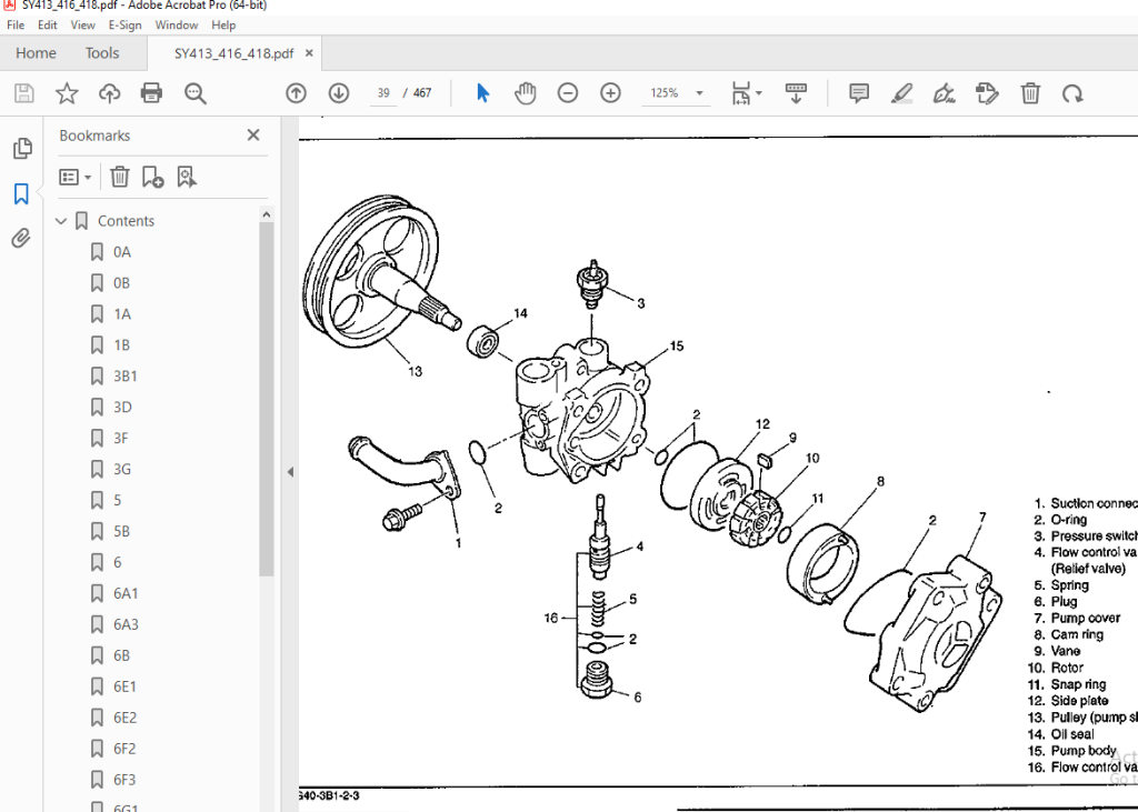 Suzuki SY413 SY416 SY418 Supplementary Service Manual PDF DOWNLOAD