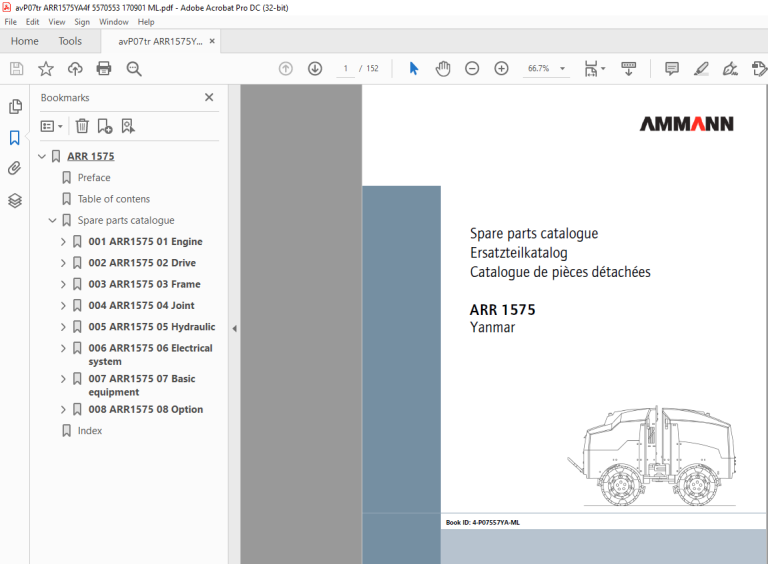 Ammco 7751 Crossfeed Mechanism Repair Manual & Parts Diagrams – Data Sheet