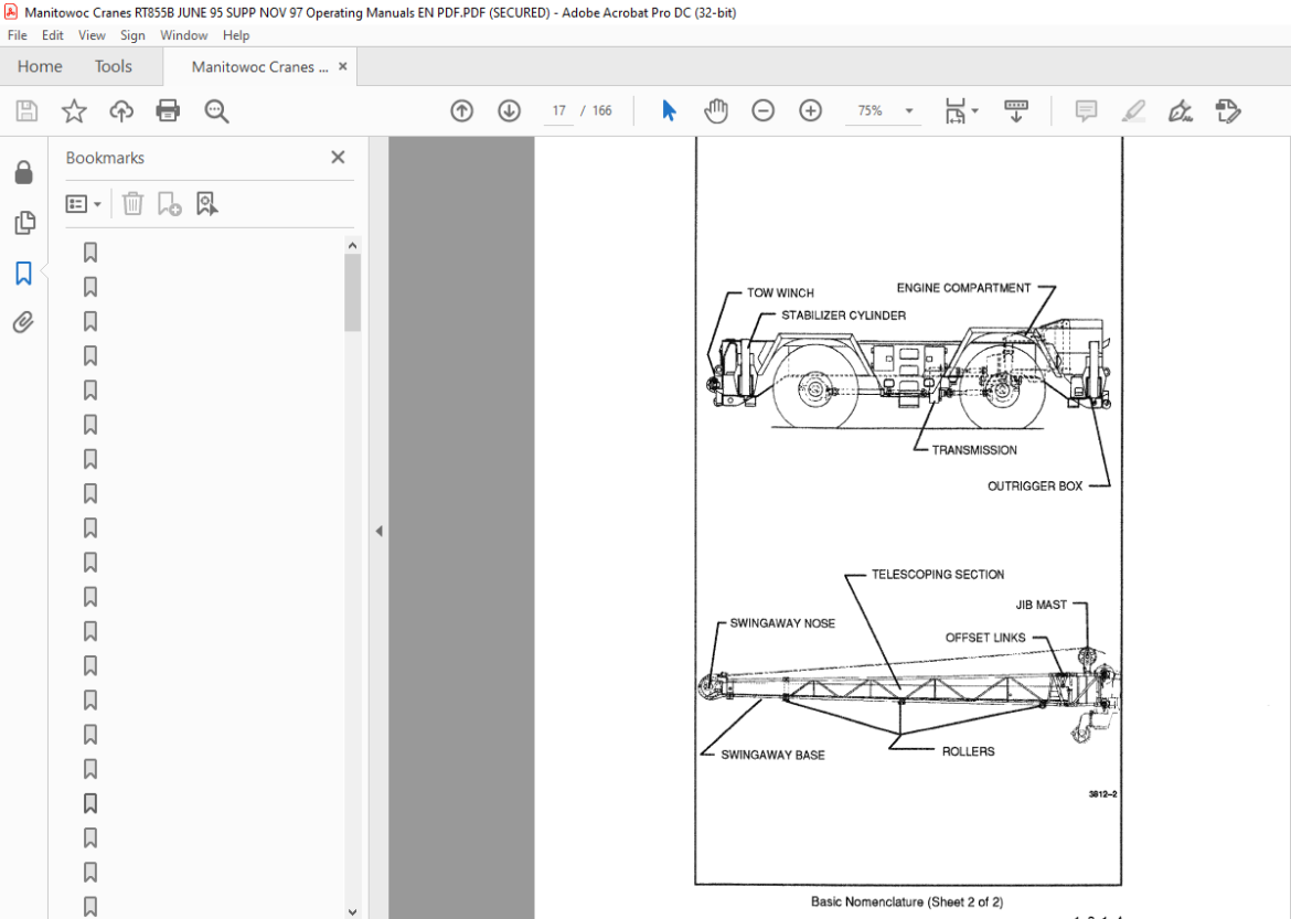 Manitowoc Grove Crane RT 855B Series Operator’s Manual – PDF DOWNLOAD ...