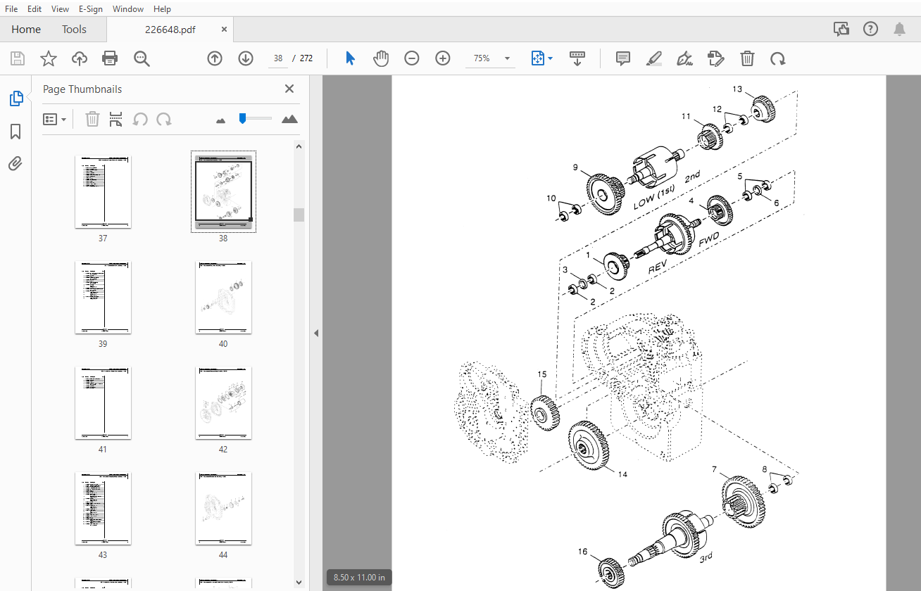 Genie GTH644 GTH844 Parts Manual 226648 PDF DOWNLOAD HeyDownloads