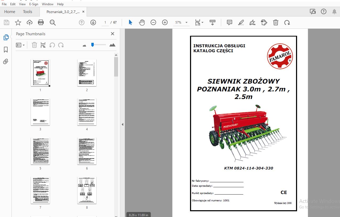 Instrukcja Obsługi Siewnika Poznaniak S043 2 Pdf