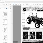 thumbnail image 2 of Farmtrac 665 DTC Tractor Operator's Manual – Genuine OEM Operation Guide 2 of 4