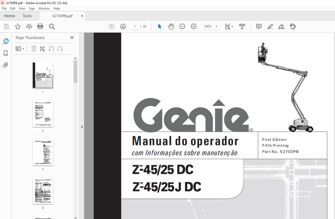 Genie Model 2024 Manual